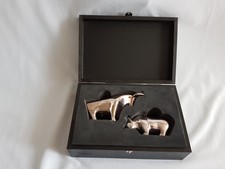 Bulle und Bär, Deko Figuren für Büro/Schreibtisch