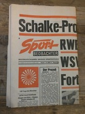 SPORT Beobachter Fußball vom 09./10.04.1972, Schalke 04 