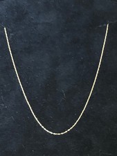 Stegpanzerkette 585 Gelbgold 14 Karat Länge  51,5 cm Federring neu