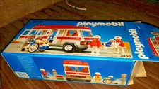 Playmobil 3456 Leere OVP empty Box für Krankenwagen Set 80erJahre
