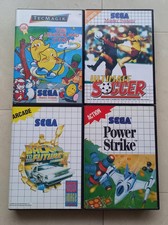 Sega Master System Back To Future II Ultimate Soccer Power Strike New Story CIB 