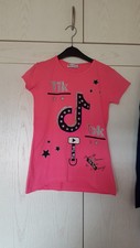 Süßes tik tok T-Shirt pink glitzer Gr. 164 neu