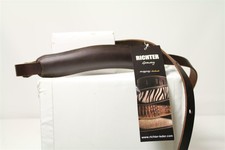 Richter Gitarrengurt Slim Deluxe , Buffalo, Braun, verlängert