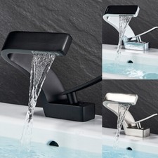Waschtischarmatur Wasserfall Bad Einhebelmischer Wasserhahn Bad Waschbecken DHL