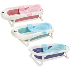 Baby Badewanne Faltbare Babywanne Anti-Rutsch Kinderbadewanne klappbar 3 in 1