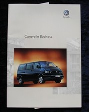 VW Bus T4  Caravelle Business Prospekt 3.2002 mit Farben und Polstern