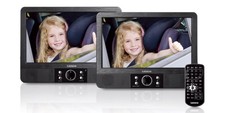 Lenco MES-405 DVD Player mit 2x 9 Zoll Mini DVD-Player *B-Ware - Zustand: gut