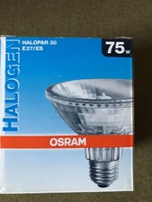 Osram Halopar 75 W,E27/ES, 64841 SP,230 V,Spot 10 Grad,Halogen Leuchtmit.neu OVP
