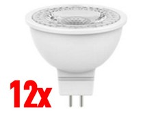 12x LED Lampen 3W 12V GU5.3 warmweiss MR16 Reflektor Spot Leuchten Leuchtmittel