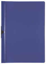10 Cliphefter A4 Klemmhefter Bewerbungsmappe blau