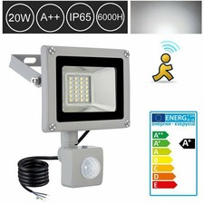 LED Fluter mit Bewegungsmelder 20W Außenleuchte Gartenlicht Lampe IP65 220V NEU