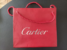 Cartier Tüte Geschenktüte Tragetasche Tütchen Schmucktüte Geschenk Papiertüte