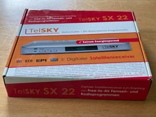 TelSKY SX 22 Digitaler Satellitenreceiver SILBER, EPI-Elektronische Programminfo
