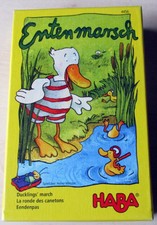 HABA 4456 - Entenmarsch 2-6 Spieler 3-6 Jahre ca. 10 min. Gedächtnisspiel