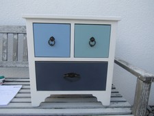 Nachttisch Nachtschrank Shabby Chic Vintage Konsole Kästchen