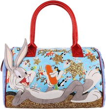 Irregular Choice Knock Knock Witz Damen Bugs Bunny Tasche in Blau Größe One