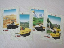 4 Prospekte Ammann Yanmar C50R C20R C30R C10R C10W C6R Dumper 1992