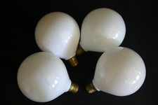 2 x Globe Glühbirne 40W E27, 125mm Globelampe