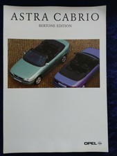 OPEL Astra Cabrio Bertone Edition Prospekt 1996