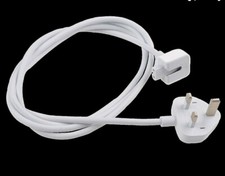 Original Apple Mac Book Mag Safe 1/2 Ladegerät Verlängerung Stromkabel mit UK PLUG