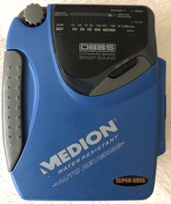 MEDION Walkman Cassettenplayer Kassetten Player mit Radio MEDION MD 7705