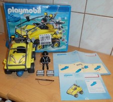 Playmobil Gangster Amphibienfahrzeug 4449 mit OVP +Unterwassermotor 7350
