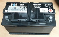 Original VW Audi AGM Varta Batterie 12V 75Ah 420A 800A 7P0915105A 16/2019  100%,