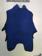 Hunde Bademantel blau Neu unbenutzt / Größe M / mittelgroßer Hund siehe Foto 