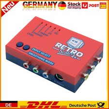 RetroScaler2x A/V to HDMI-Compatible Converter Line-Doubler for PS2/N64/NES/MD1
