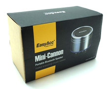 EasyAcc Mini Canon Portable Bluetooth Lautsprecher Silber