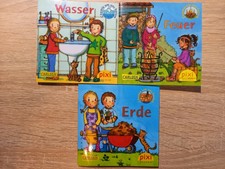 Pixi Bücher "Chemie um uns herum"  Wasser - Feuer - Erde   Sonderausgaben