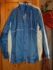 Radfahr Jacke Damen 44/46,Herren 52/54 , Regenjacke, gut erhalten,blau, Kapuze 