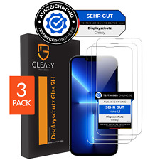 3x Panzerfolie iPhone 14 13 12 11 XS XR Plus PRO MAX MINI Displayschutz Glas 9H