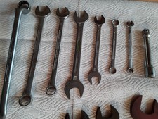 Hazet 450,600,610,630 Ring- Maul-Gabelschlüssel  V10 Bordwerkzeug Oldtimer "a" !