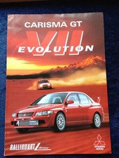 Mitsubishi Carisma GT VII Evolution Prospekt 2002