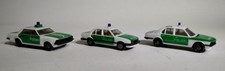Herpa Konvolut Ford Granada Opel BMW 525i Limousine Polizei 1:87 guter Zustand 