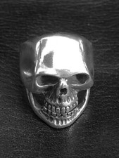 TOTENKOPF RING*TOTENKOPFRING*SCULL*925 Sterling Silber*Metal*Biker*Gothic*Gr. 69