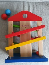 Eichhorn Kugelbahn aus Holz