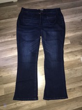 170 figurformende Schlankmacher Shape bootcut Stretch Jeans high waist Gr. 52