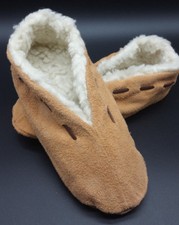 Herrenhausschuhe ,Wildleder gefüttert