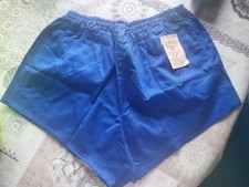 Neu!!! DDR original Sprinterhose Sportshorts Größe 3 blau Originaletikett