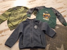 Baby Jungen Bekleidungspaket 86/92 2Pullover 1 teddyjacke