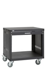 Samson SRK8 Rack Case Live Studio 19" 8HE Stahl Rollen US EU Effekte Schwarz
