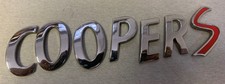 Mini Cooper S F52 F53 F55 F56 F57 F58 F59 F56 Chrom Logo Emblem Abzeichen hinten