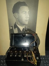 TELEKOMUNIKATIONS VERTEILERBOX.WEHRMACHT SELTEN ZU BEKOMMEN: FUNKTIONSTÜCHTIG