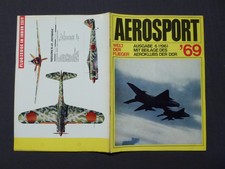 Aero Sport, DDR Zeitschrift der GST Jhg.1969 Nr.6 Flugzeuge Luftfahrt Flugsport