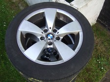 4x originale 5er BMW Alufelgen mit Sommerreifen (Continental) 17 Zoll, gebraucht