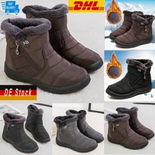 Winter Schneeschuhe Boots Damen Warm Wasserdicht Stiefeletten Stiefel Flache Neu