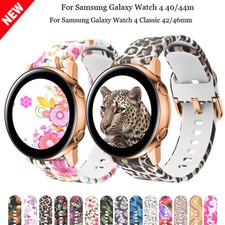 Armband Für Samsung Galaxy Watch 4 Classic 40/44mm 42mm 46mm 5 Pro Sport Silikon