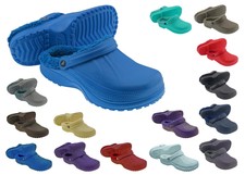Winter Clogs Gartenschuhe Hausschuhe Sabots Pantoletten - gefüttert - Gr. 37-49!